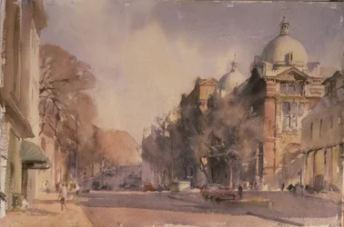 Wintermorgen, Victoria and Albert Museum, 1990